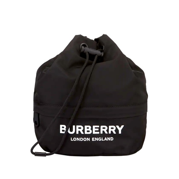 Burberry Phoebe - Nylon Bucket Bag - Picture 1 of 11